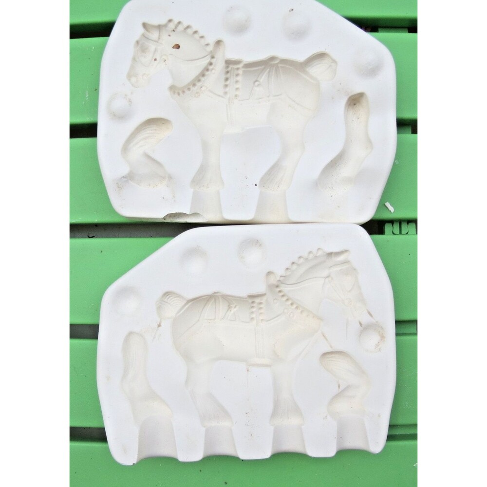 Doc Holliday Vintage Carnival Horse Slip Mold #951